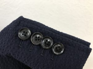 袖のボタン