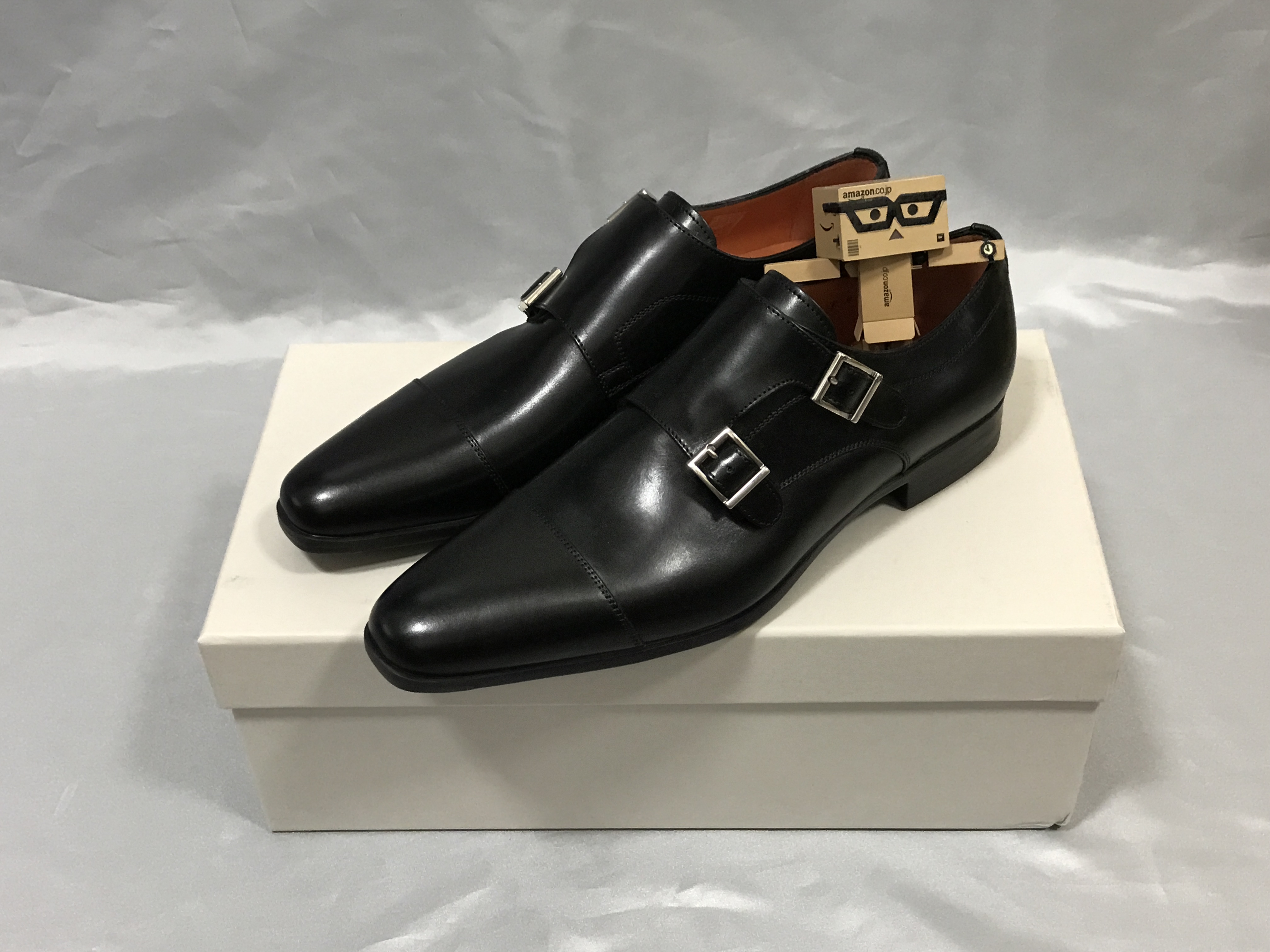 サントーニ ダブルモンクストラップ Santoni-